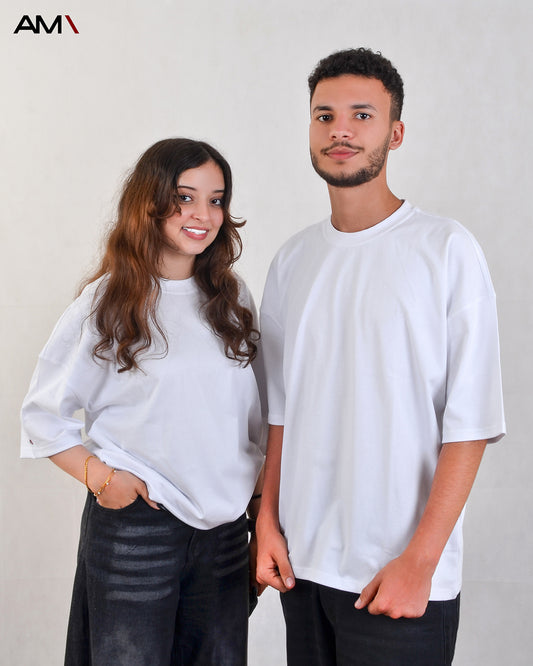 BackPrinted T-Shirt (White)